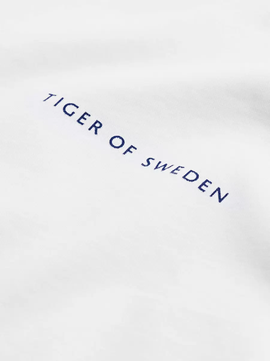 Tiger Of Sweden Homme T-Shirts Bright White T-Shirt Pro - 3