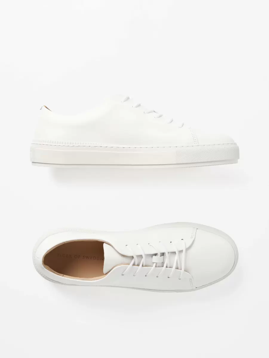 Sneakers Sampe White Chaussures Homme Tiger Of Sweden - 1