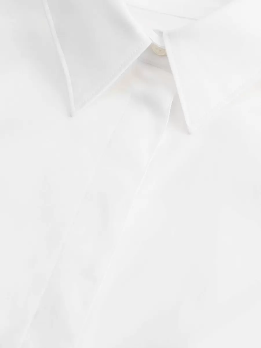 Femme Tiger Of Sweden Pure White Chemises Narkisa Shirt - 4