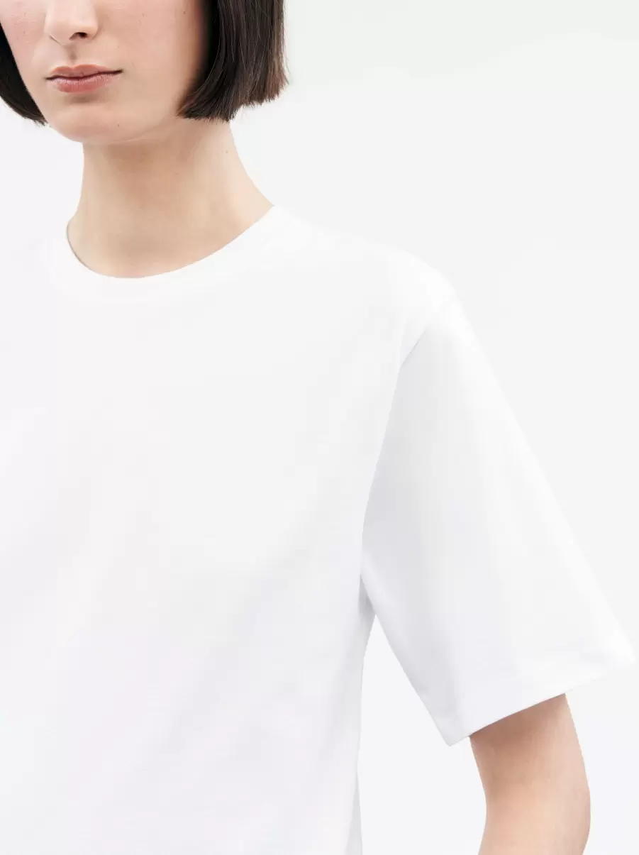 Pure White T-Shirt Lori Femme Tiger Of Sweden Hauts - 4
