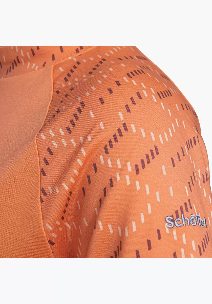T-Shirt Long Très Agréable À Porter Femme Confort T-Shirts / Polos Schöffel Orange - 2