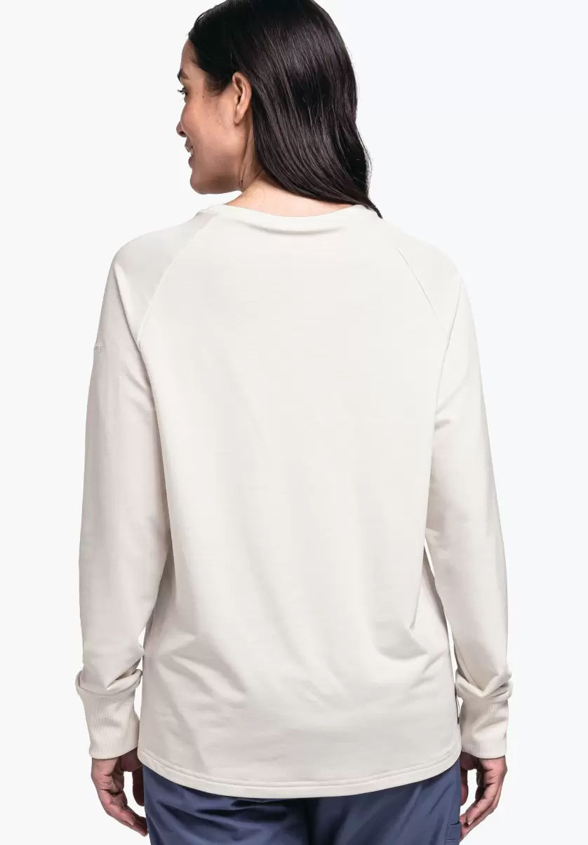 Schöffel T-Shirts / Polos T-Shirt Long Au Confort Maximal Blanc Femme Innovant - 1