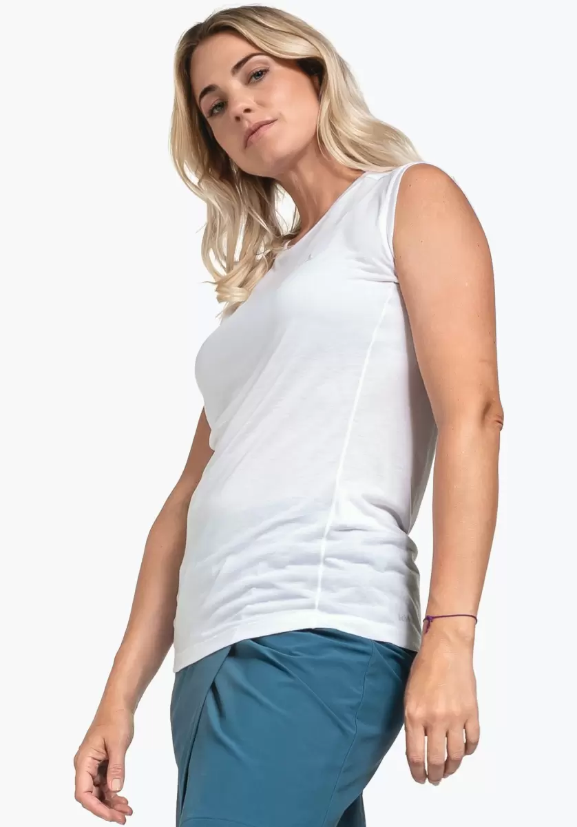 Top Doux Et Confortable Blanc Magasin En Ligne Schöffel T-Shirts / Polos Femme - 2