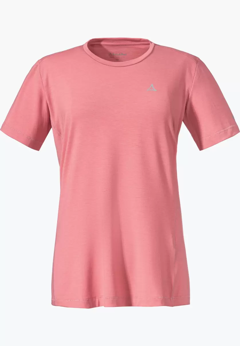 Femme T-Shirts / Polos Schöffel T-Shirt Doux Et Confortable Compact Rose - 3