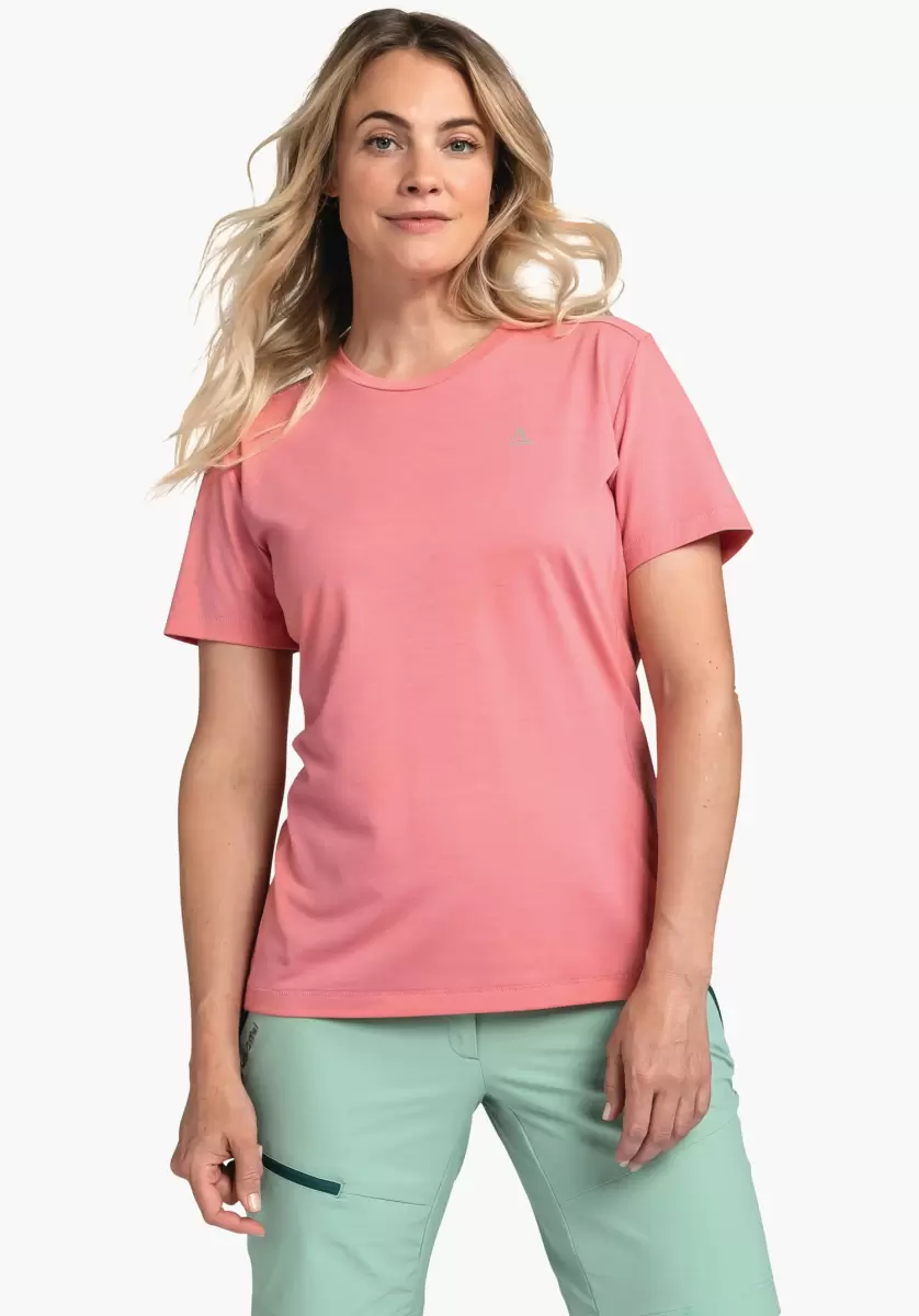 Femme T-Shirts / Polos Schöffel T-Shirt Doux Et Confortable Compact Rose