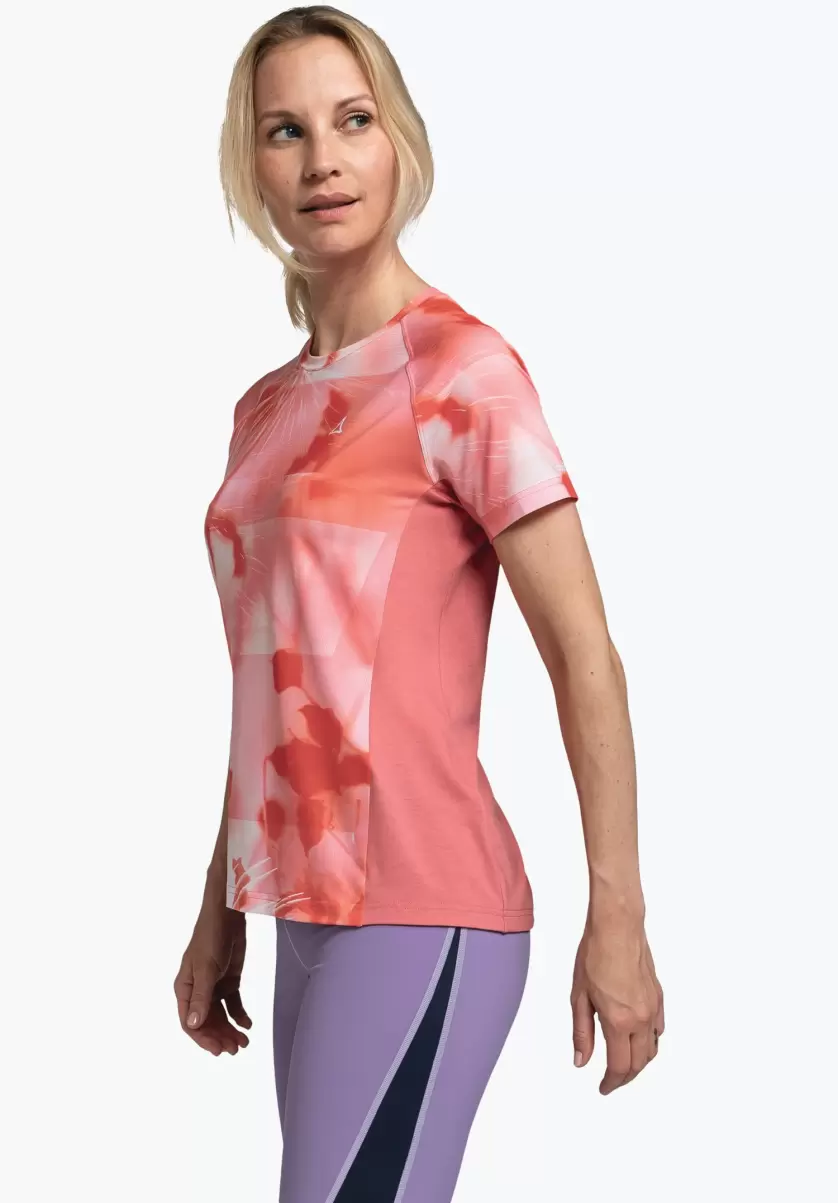 Doux T-Shirt Avec Dos Respirant T-Shirts / Polos Rose Femme Schöffel - 2