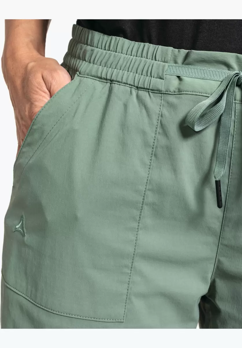 Pantalons Short Qualifié Pantalon D’été Pour Activités Décontractées Schöffel Vert Femme - 2