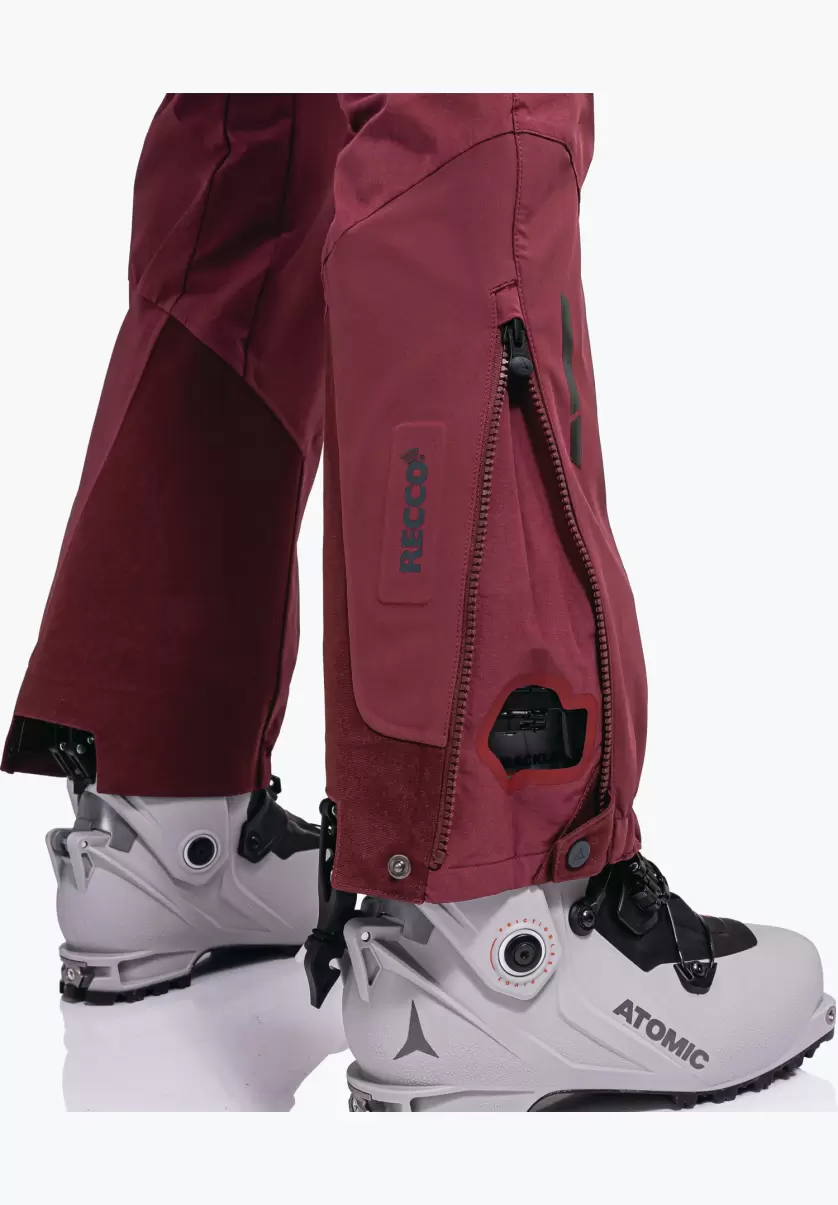 Pantalons Long Pantalon Softshell Gore-Tex® Randonnée Ski Rouge Schöffel Femme Prix Exceptionnel - 4