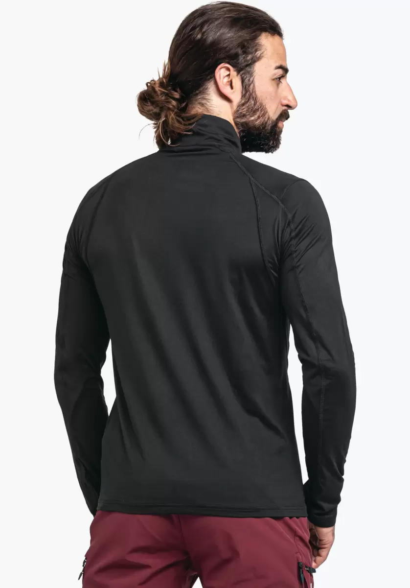 Homme Nouveau Schöffel Noir T-Shirts / Polos T-Shirt À Haut Transfert D'humidité - 1