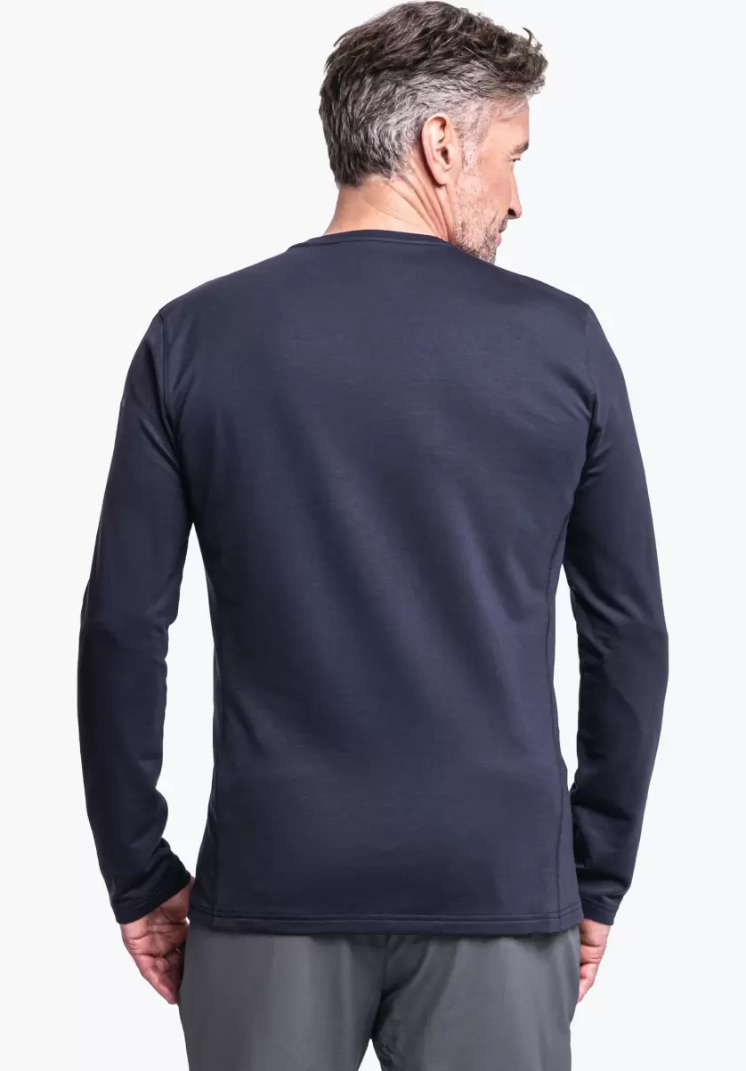 Homme Schöffel T-Shirts / Polos Coupon T-Shirt Long Très Agréable À Porter Bleu - 1