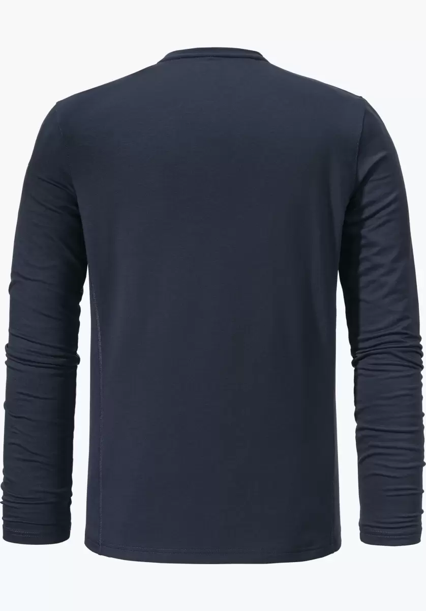 Homme Schöffel T-Shirts / Polos Coupon T-Shirt Long Très Agréable À Porter Bleu - 4