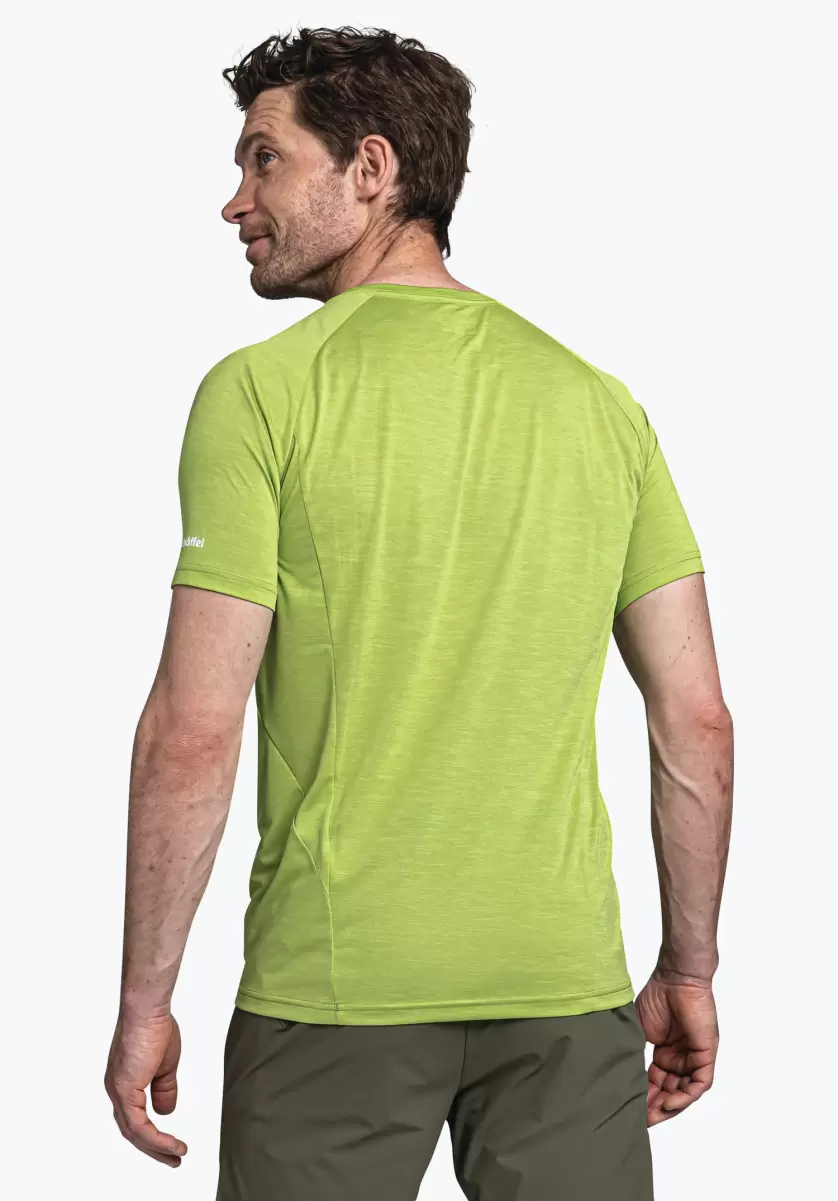 Schöffel T-Shirt De Randonnée Fonctionnel Et Idéal T-Shirts / Polos Homme Choix Vert - 1