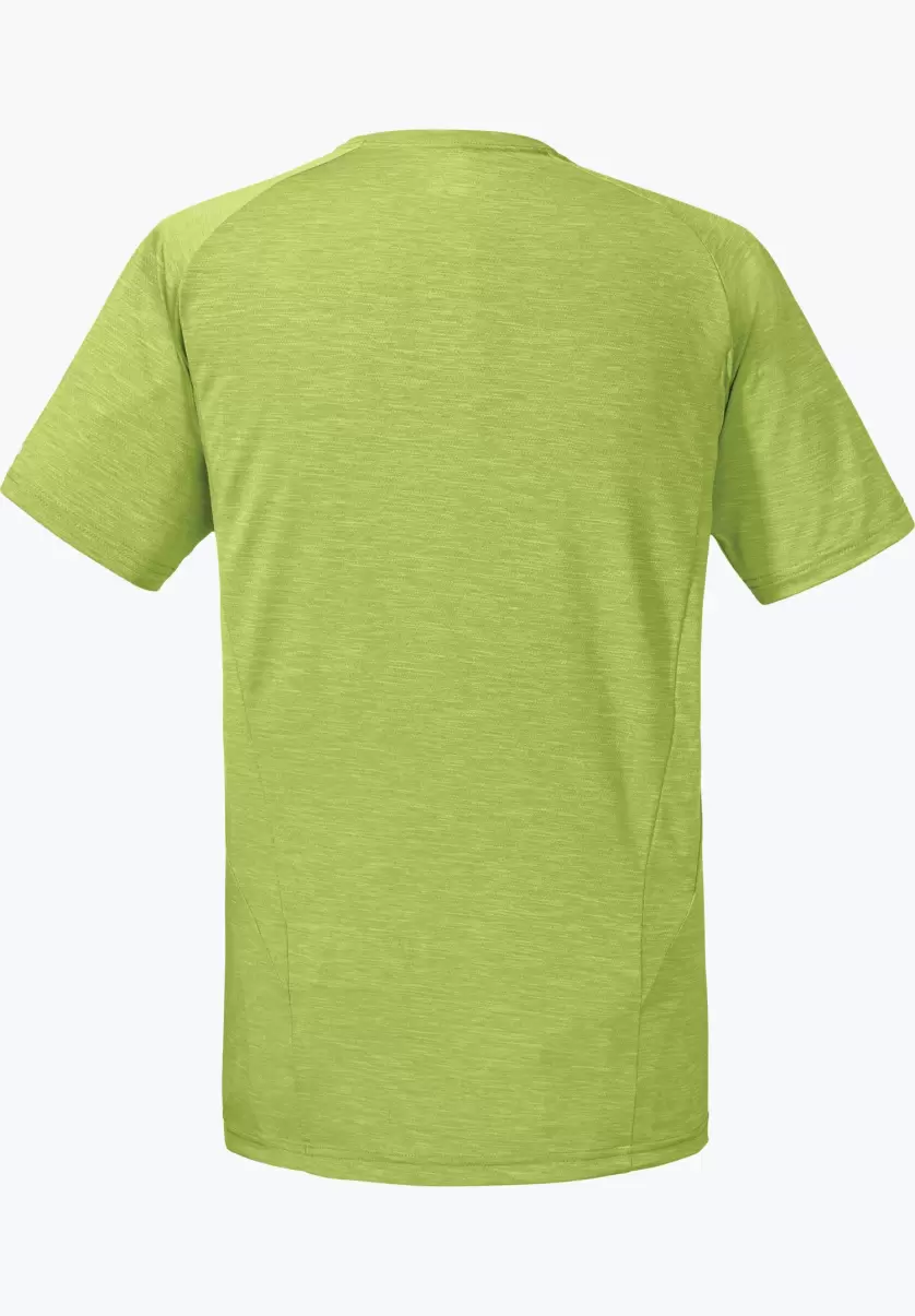 Schöffel T-Shirt De Randonnée Fonctionnel Et Idéal T-Shirts / Polos Homme Choix Vert - 4