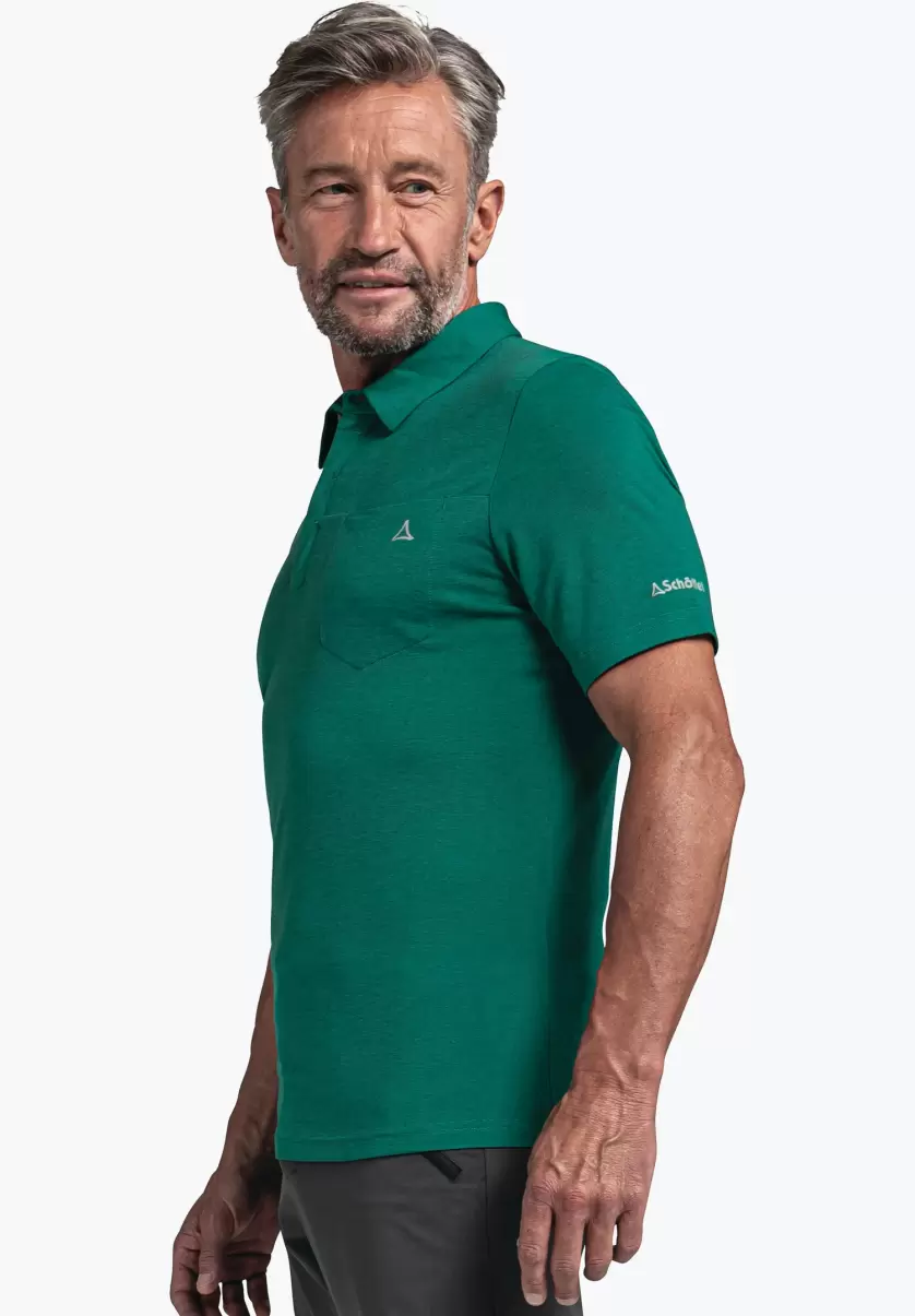 T-Shirts / Polos Vert Homme Complet Schöffel Polo Sportif En Fibres Naturelles - 2