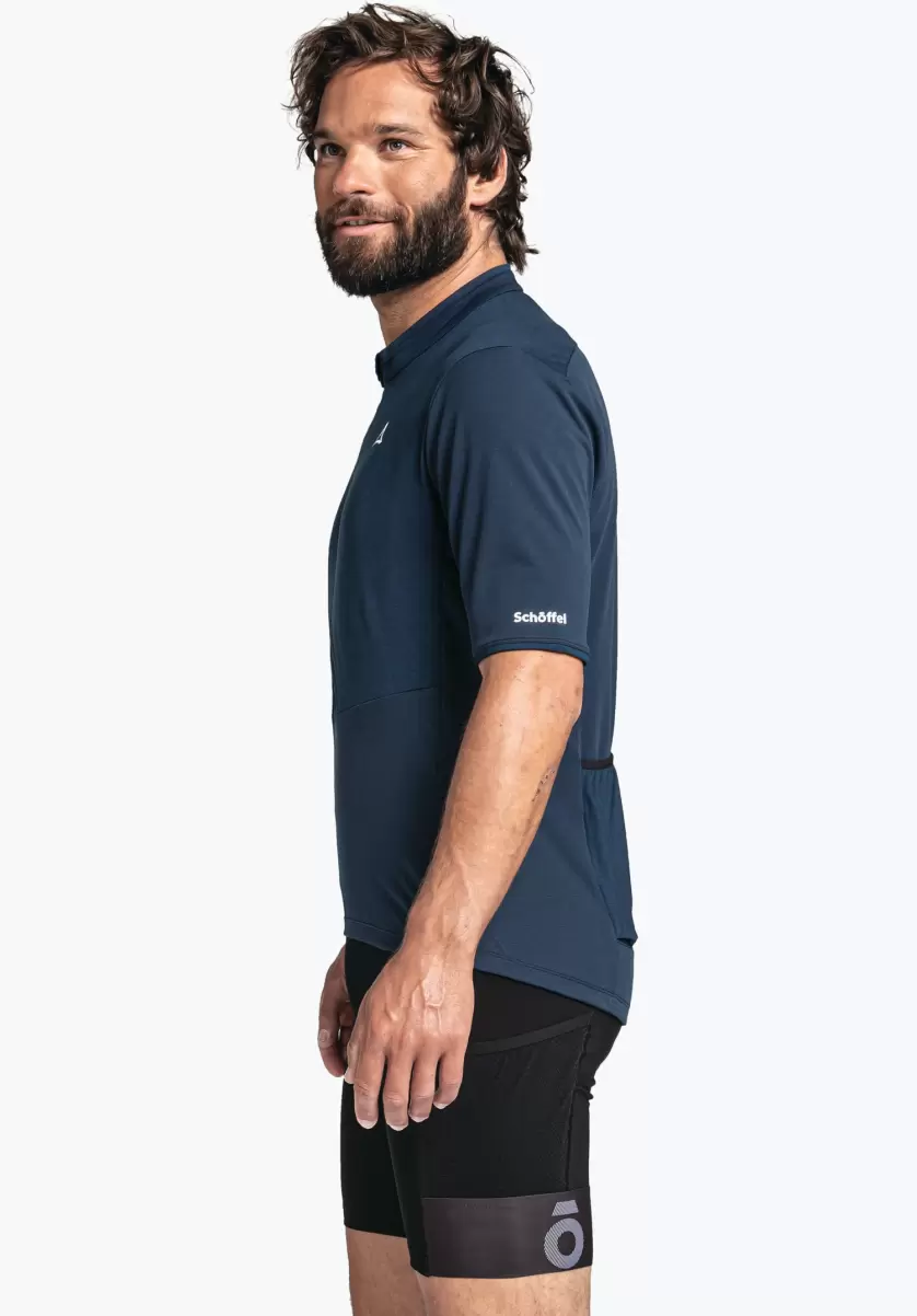 Schöffel Homme T-Shirts / Polos Bleu Précision Léger, Rafraîchissant, À Séchage Rapide - 3