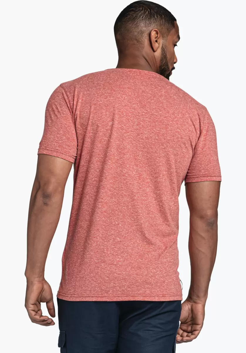 T-Shirts / Polos Original T-Shirt Fonctionnel Pour L'extérieur Et La Ville Homme Schöffel Rouge - 1