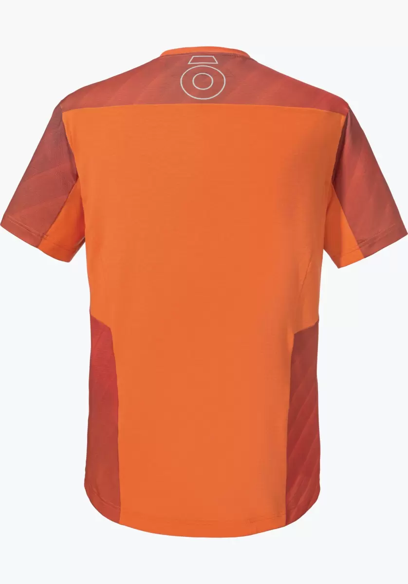 Schöffel T-Shirts / Polos Homme Prix Réduit Orange Maillot Très Respirant & Stylé - 4