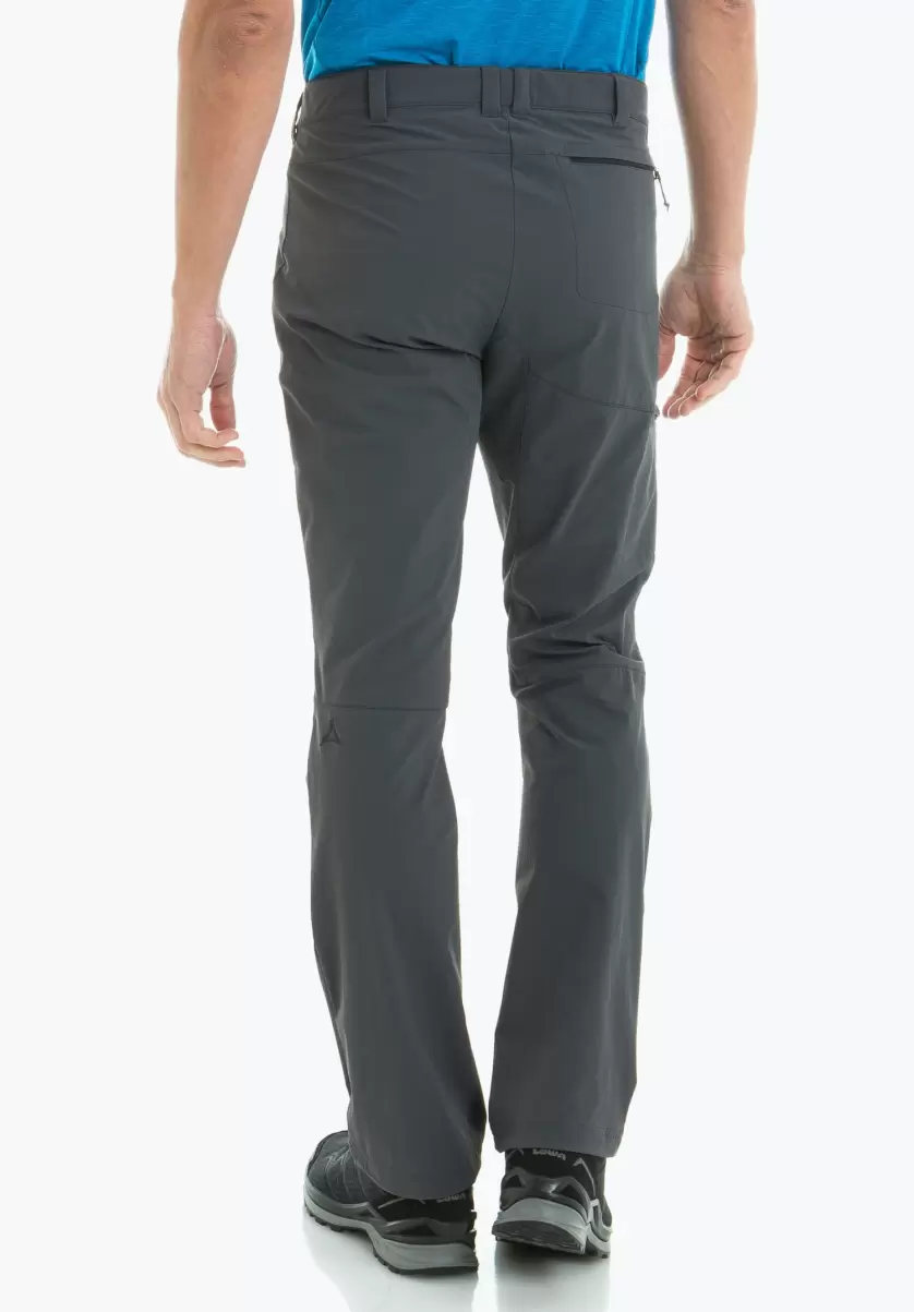 Schöffel Pantalon De Randonnée Élastique Et À Séchage Rapide Homme Pantalons Long Qualité Fiable Gris - 1