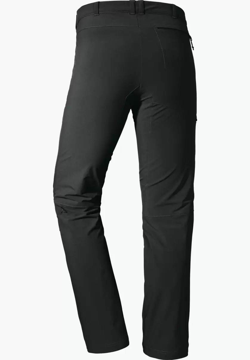 Schöffel Pantalon De Randonnée Élastique Et À Séchage Rapide Homme Pantalons Long Qualité Fiable Gris - 4