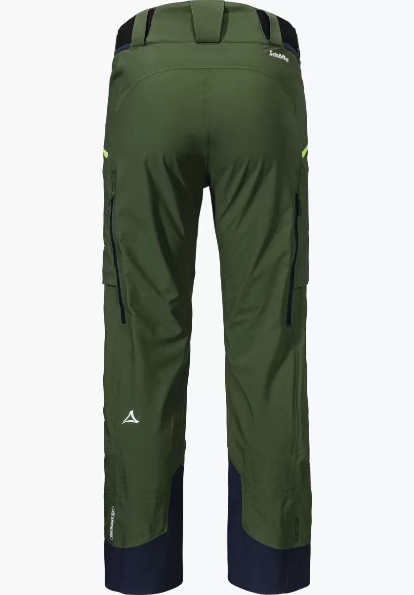 Schöffel Pantalons Long Vert Homme Pantalon De Randonnée À Ski Stretch 4D 2024 - 4