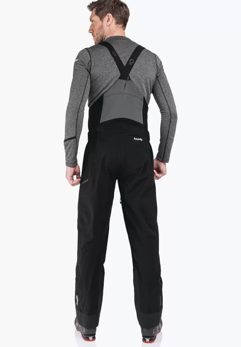 Regarder Pantalons Long Noir Homme Pantalon De Ski Imperméable Pour Freeride Schöffel - 1