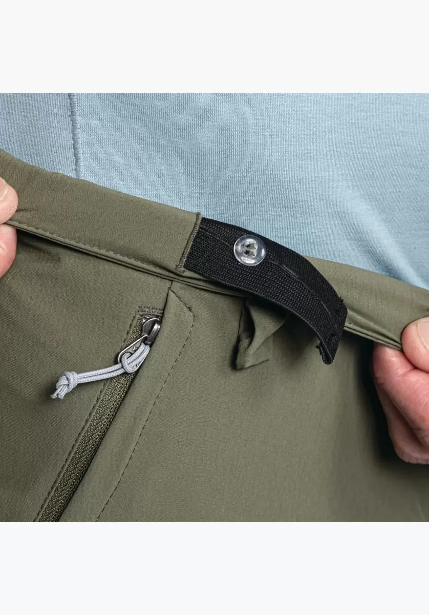 Complet Pantalon De Randonnée Avec Fonction Zip-Off Pour Le Bermuda Schöffel Pantalons Zip Off Homme Vert - 3