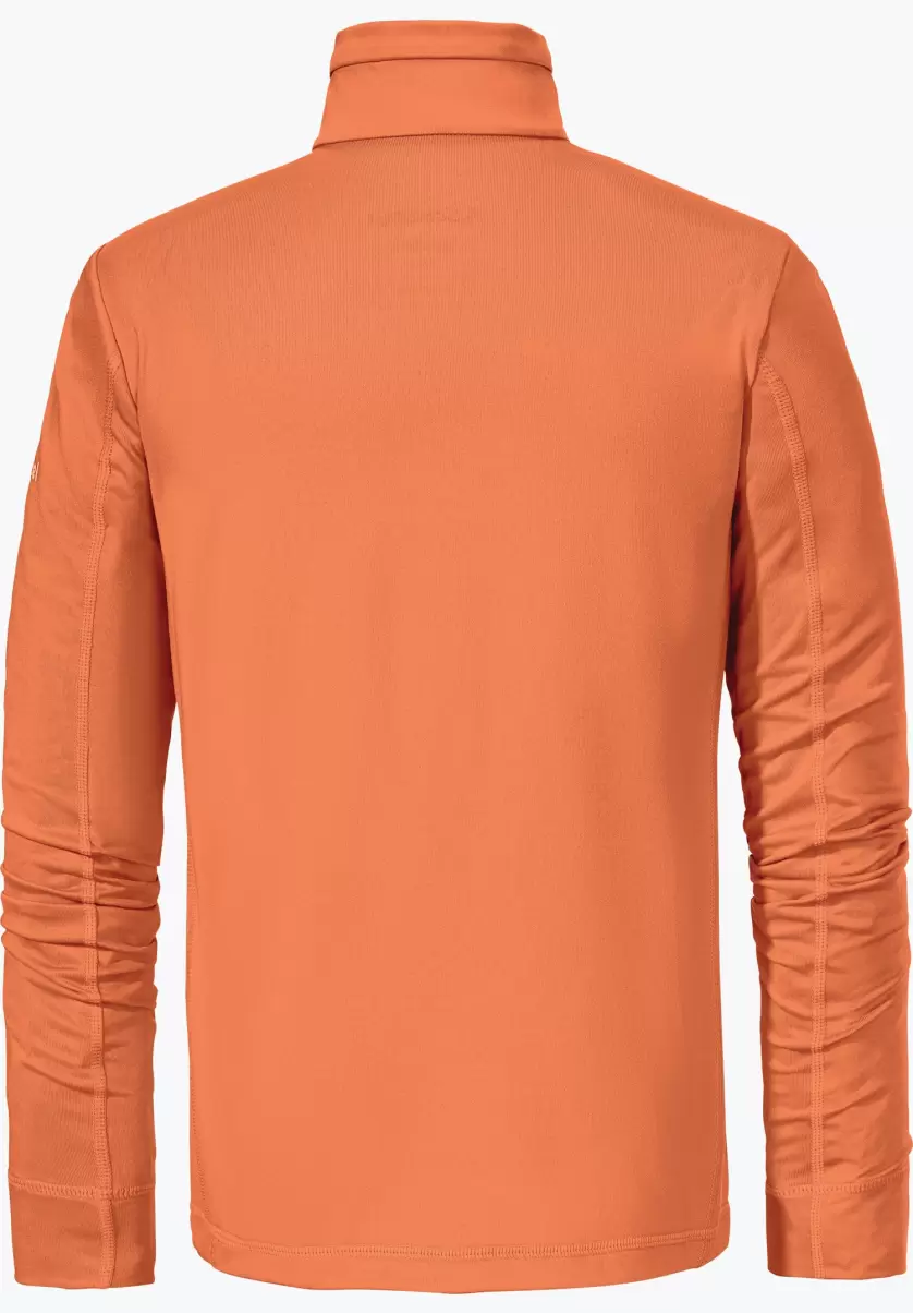 Orange Enfant La France Shirt À Manches Longues Régulant L’humidité Schöffel Sous-Pulls - 4
