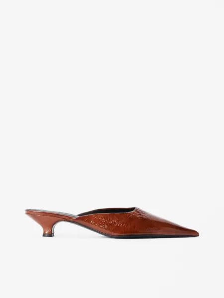 Chaussures Femme Tiger Of Sweden Mules Liara Cognac