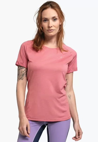 Rose Femme T-Shirt De Randonnée Fonctionnel Et Idéal T-Shirts / Polos Diversifié Schöffel