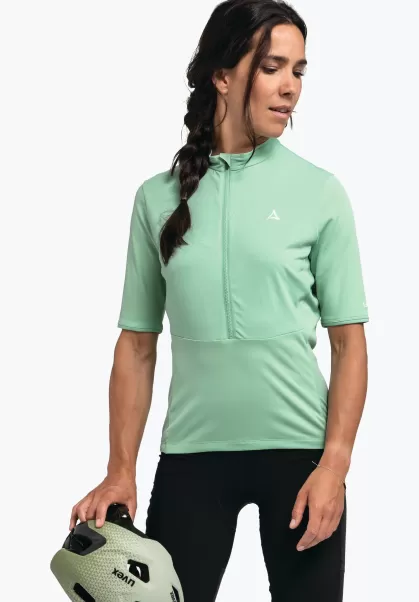 Schöffel Femme Léger, Rafraîchissant, À Séchage Rapide Qualifié Vert T-Shirts / Polos