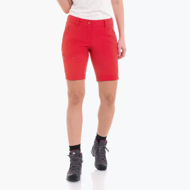 Short De Randonnée Sportif Et Confortable Rouge Pantalons Short La France Schöffel Femme